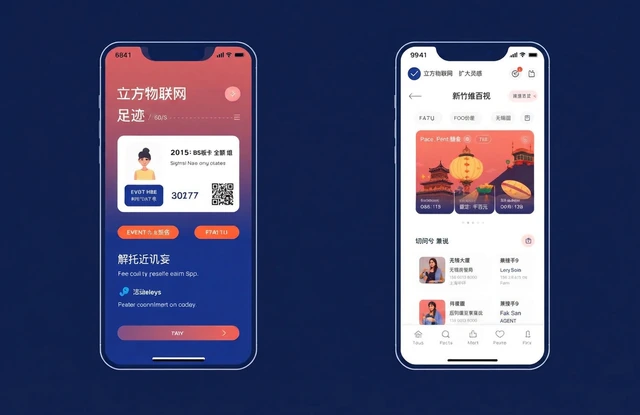 雙平台直播社群 APP 導入－iOS / Android 雙平台直播與社群動態介面（畫面 1/2） 縮圖