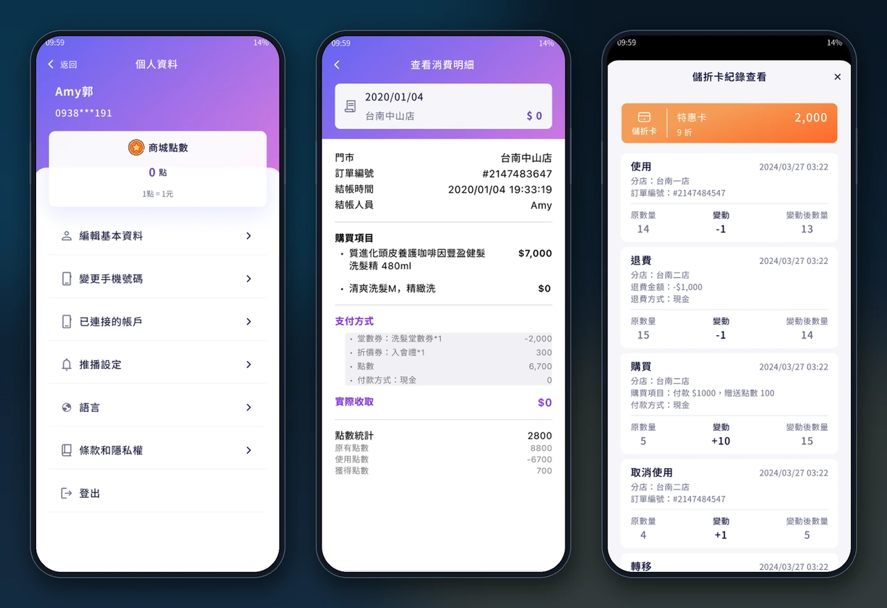 連鎖門店雲端 POS 導入－會員端：點數與儲折卡的完整透明紀錄